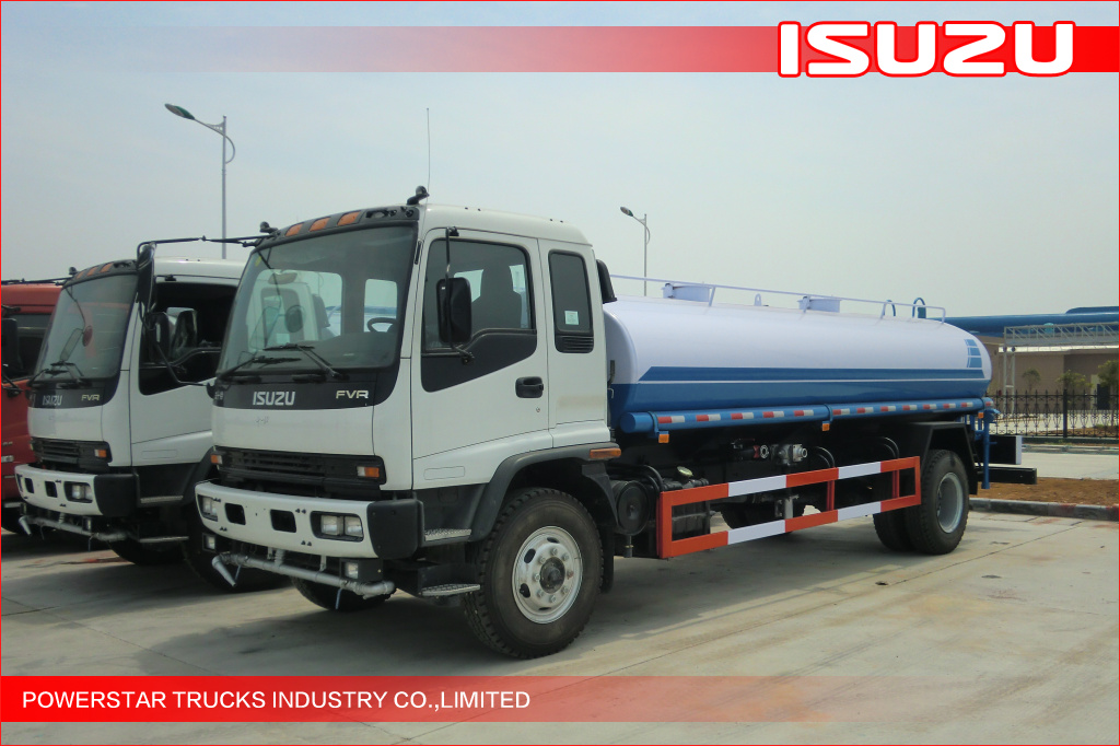 15000L Afghanistan Isuzu Water Tank Trucks/ City Clean Truck/Sprinking Truck