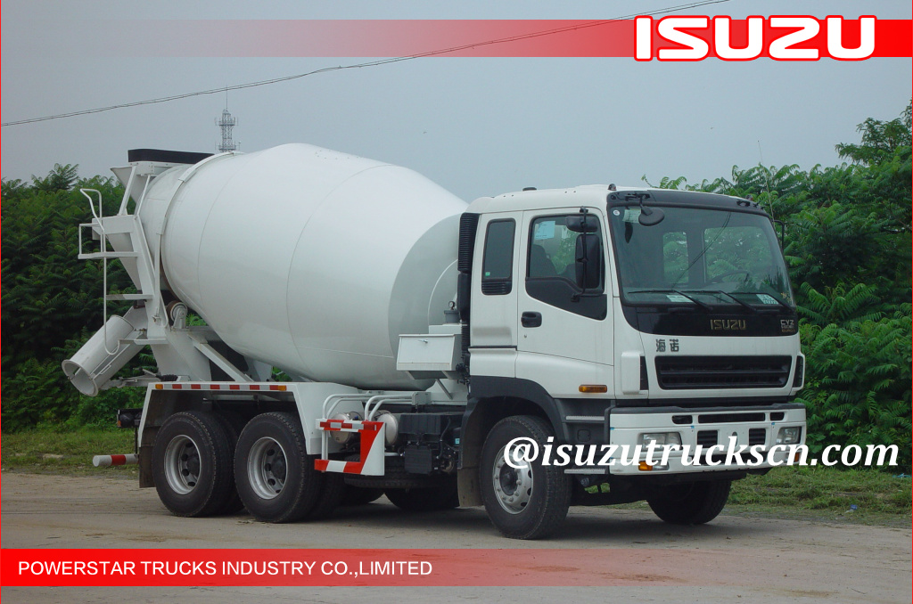 8cbm 10wheels Isuzu Brand Read Mix Concrete Truck