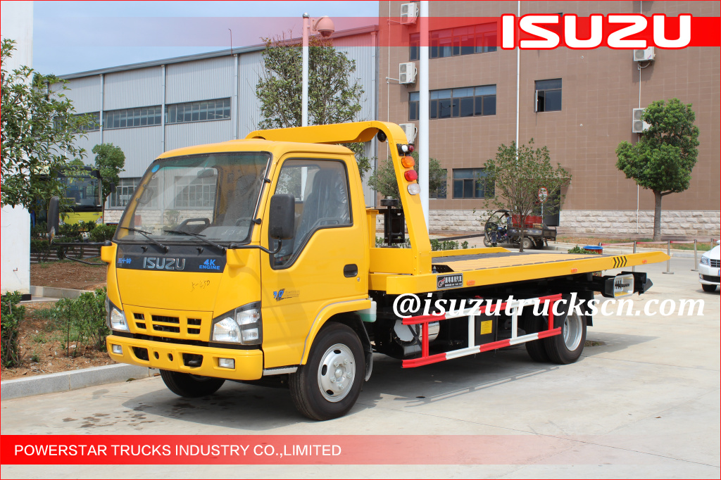 88KW 120HP ISUZU NKR77 CAMINHÕES DE REBOQUE DE ESTRADA