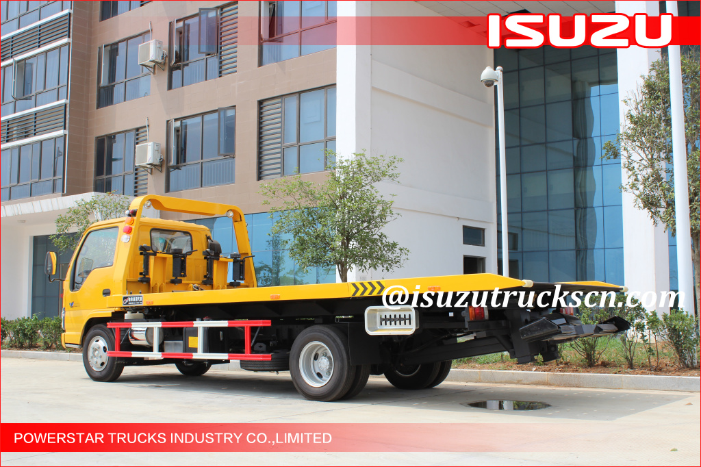 Isuzu guincho reboque caminhão transportador de salvamento para venda