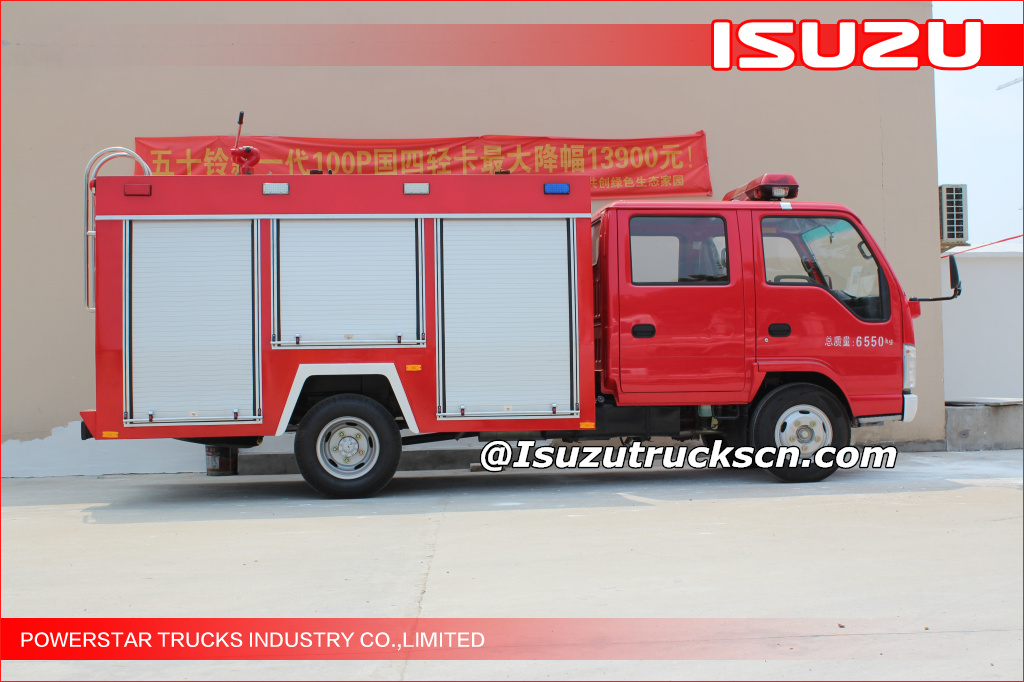 2000L New ISUZU ELF FIRE ENGINE truck FIRE Vehicle