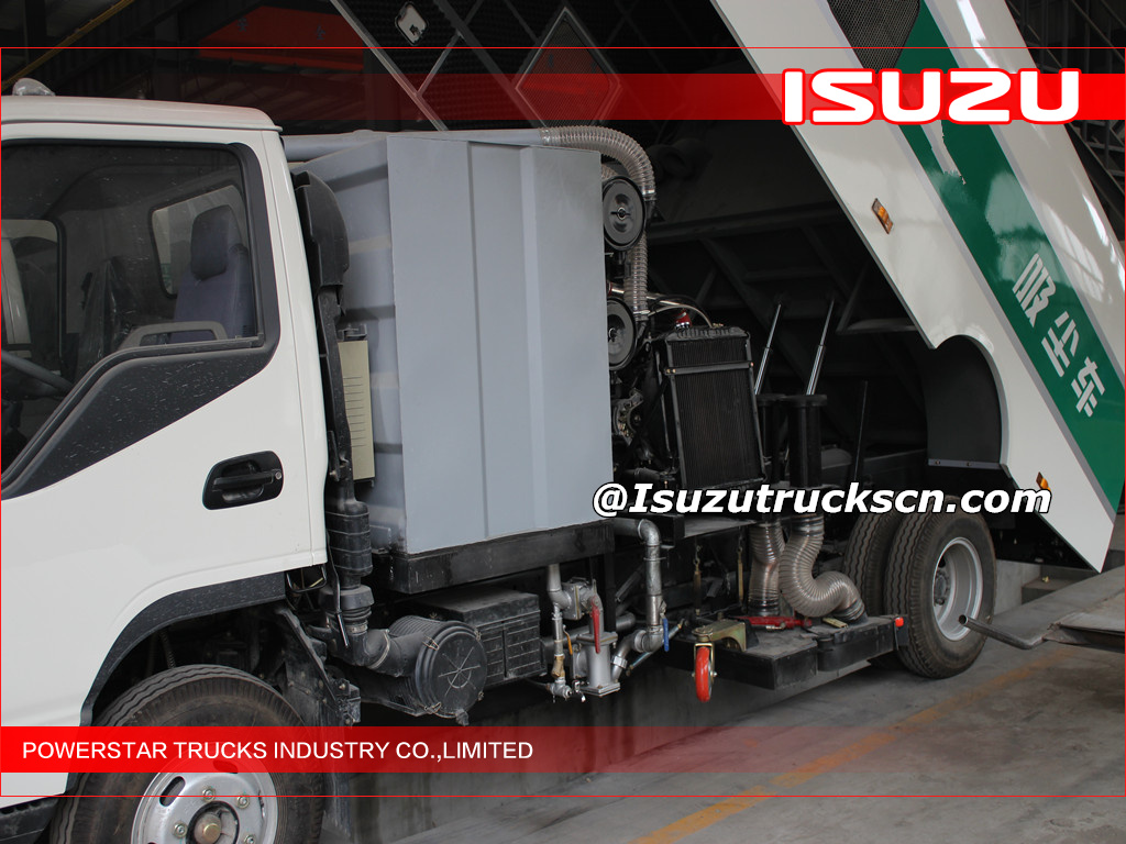 EFL Isuzu caminhão varredor a vácuo para limpeza de estradas varredor industrial Isuzu