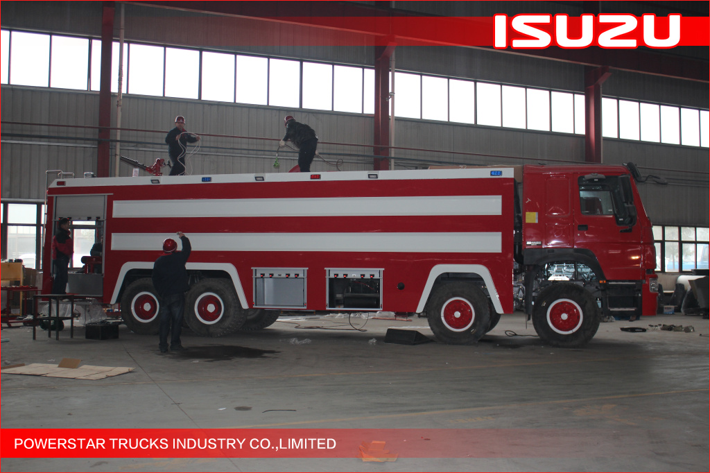 8x4 25,000L ISUZU FYH heavy Water Fire Rescue Truck