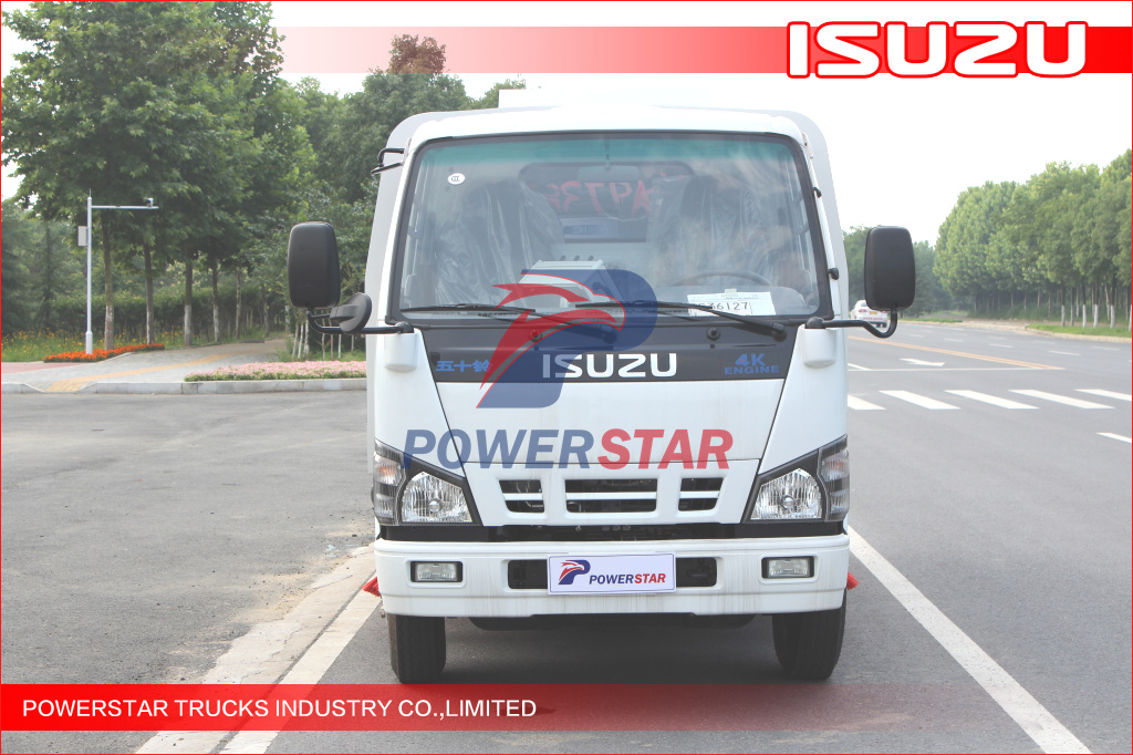 Varredora de estrada Isuzu 5cbm para Filipinas