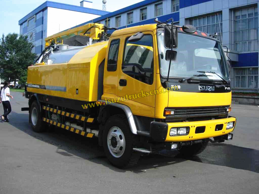 9000Liters Custom made Combination Sewer Cleaner Isuzu Trucks