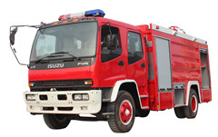 Veículo de bombeiros de espuma Isuzu