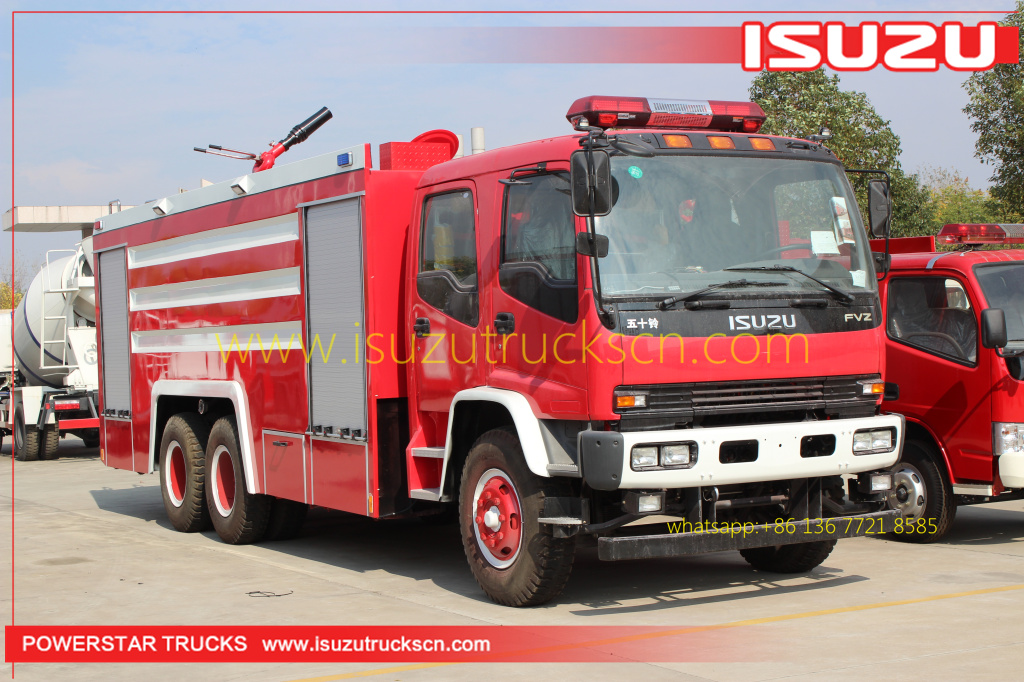 12,000L Foam Water Fire truck Isuzu FVZ trucks