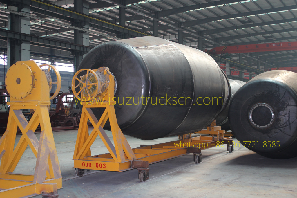 workshop for Concrete mixer drum