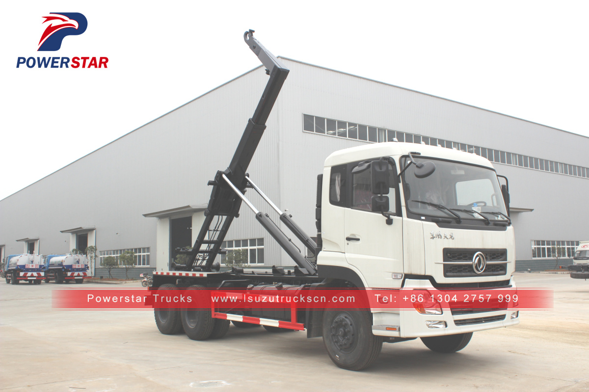 20 toneladas Togo Hooklift coleta de lixo caminhão de lixo china para venda