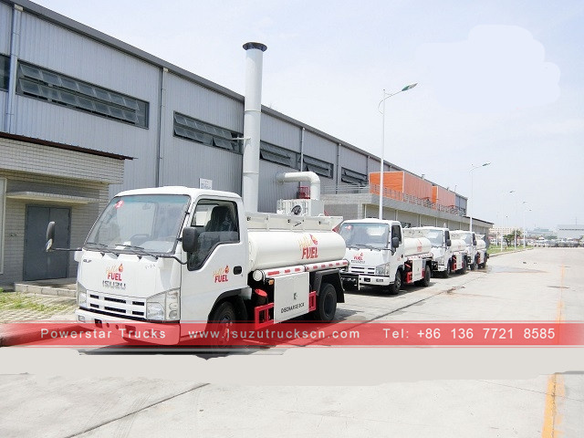 Somália Isuzu Tanque de transporte de óleo/Capacidade de caminhão-tanque de combustível PARA Venda