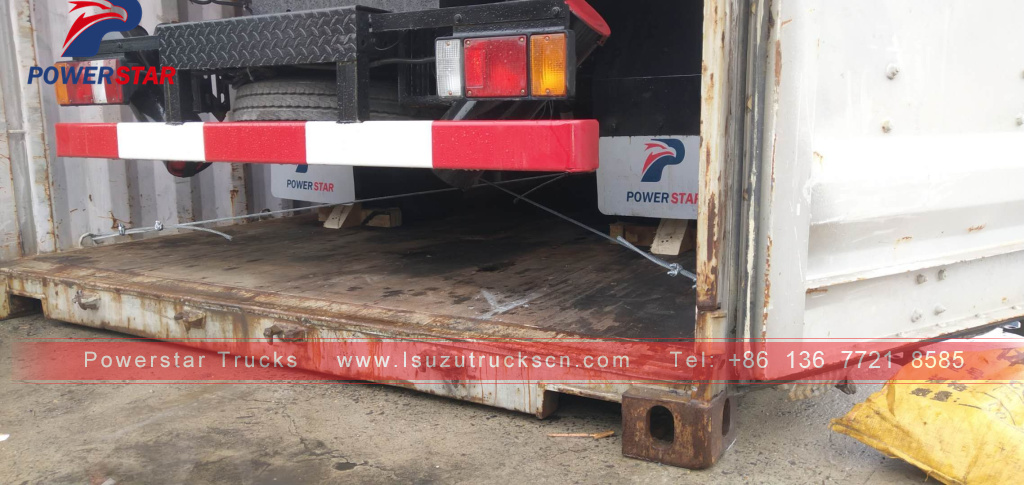 Preço do caminhão de óleo ISUZU em Mianmar/caminhão tanque de combustível 5CBM/caminhão-tanque 4*2 para venda