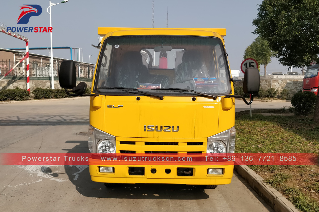 Caminhão de reboque ISUZU do Camboja, veículo de recuperação rodoviária de serviço médio para venda