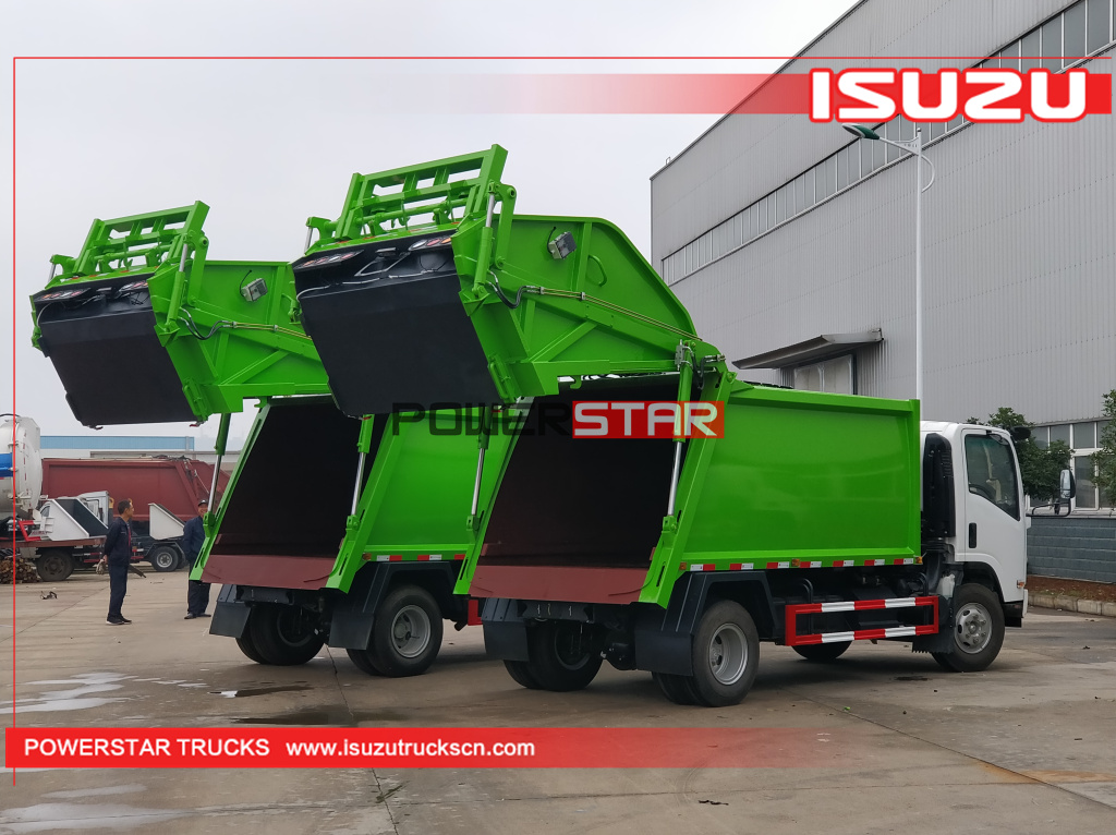 Brand new 8tons 10Tons Isuzu Rear Loader Refuse Truck body