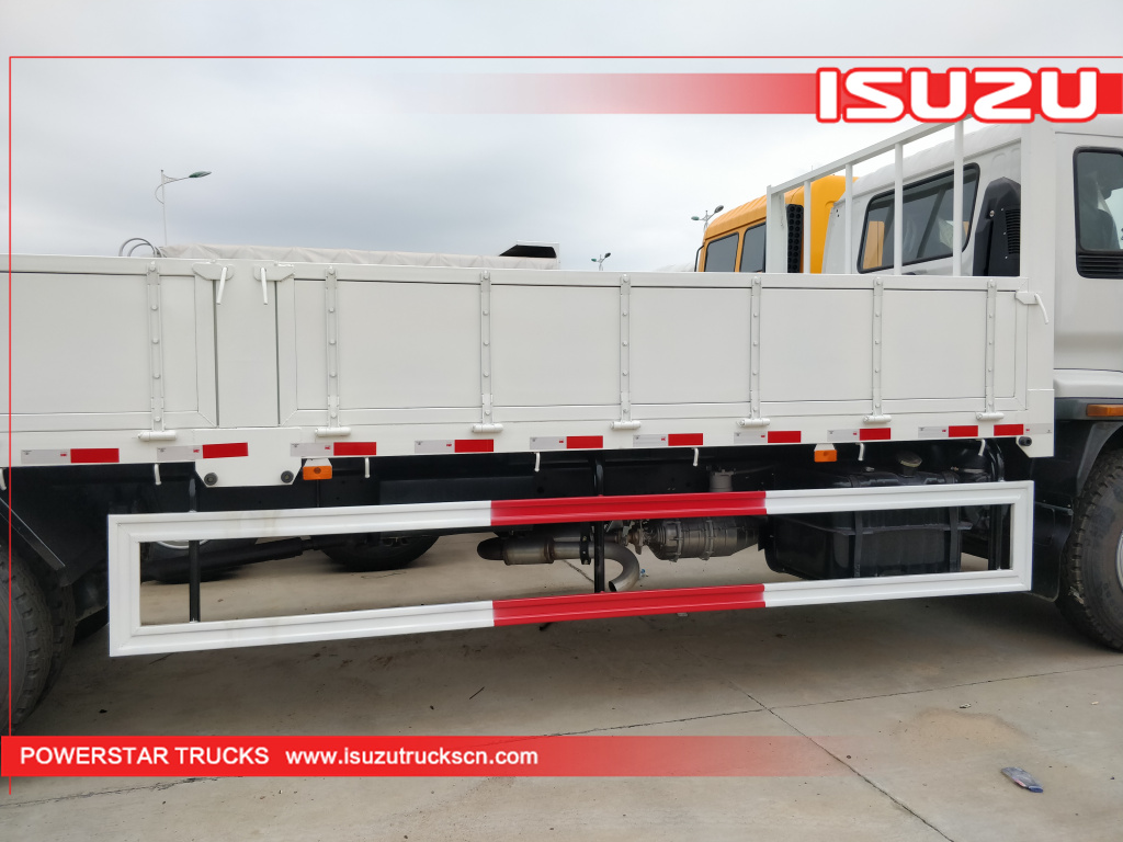 ISUZU FVR FTR sidewall Dropside 6wheeler Cargo Trucks for sale