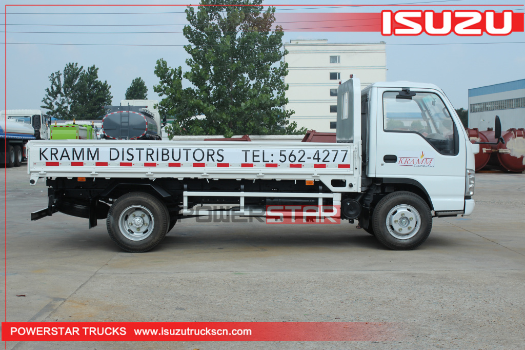 New ISUZU 100P Elf Dropside Sidewall Cargo Van Trucks