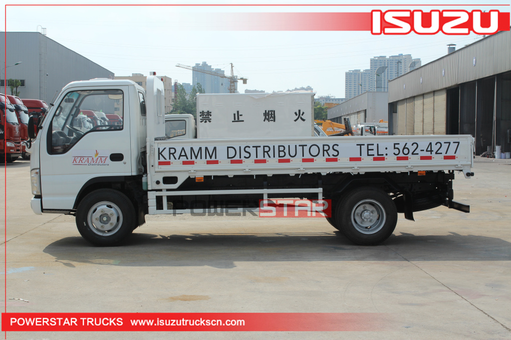 New ISUZU 100P Elf Dropside Sidewall Cargo Van Trucks