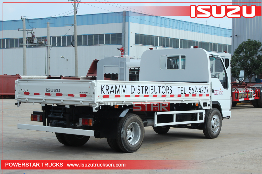 New ISUZU 100P Elf Dropside Sidewall Cargo Van Trucks