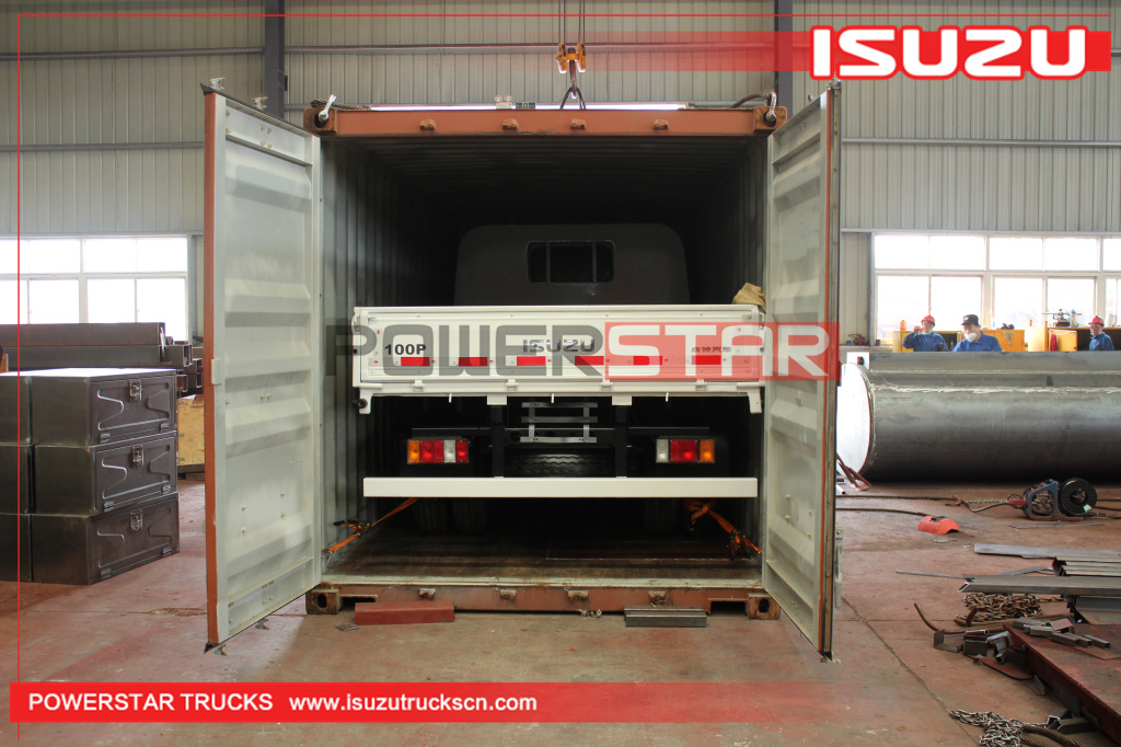 New ISUZU 100P Elf Dropside Sidewall Cargo Van Trucks