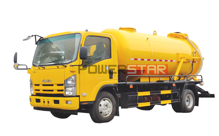 Caminhões de sucção de esgoto ISUZU ELF NPR