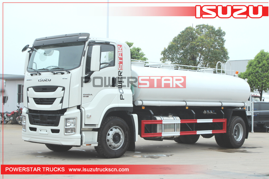 Isuzu vc61 GIGA 6UZ1-TCG50 380HP 4X2 caminhão de água potável para venda