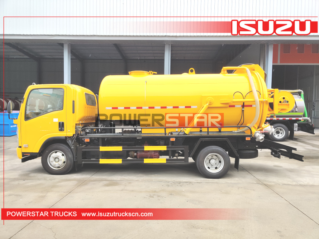 ISUZU ELF Sewer Tank Trucks