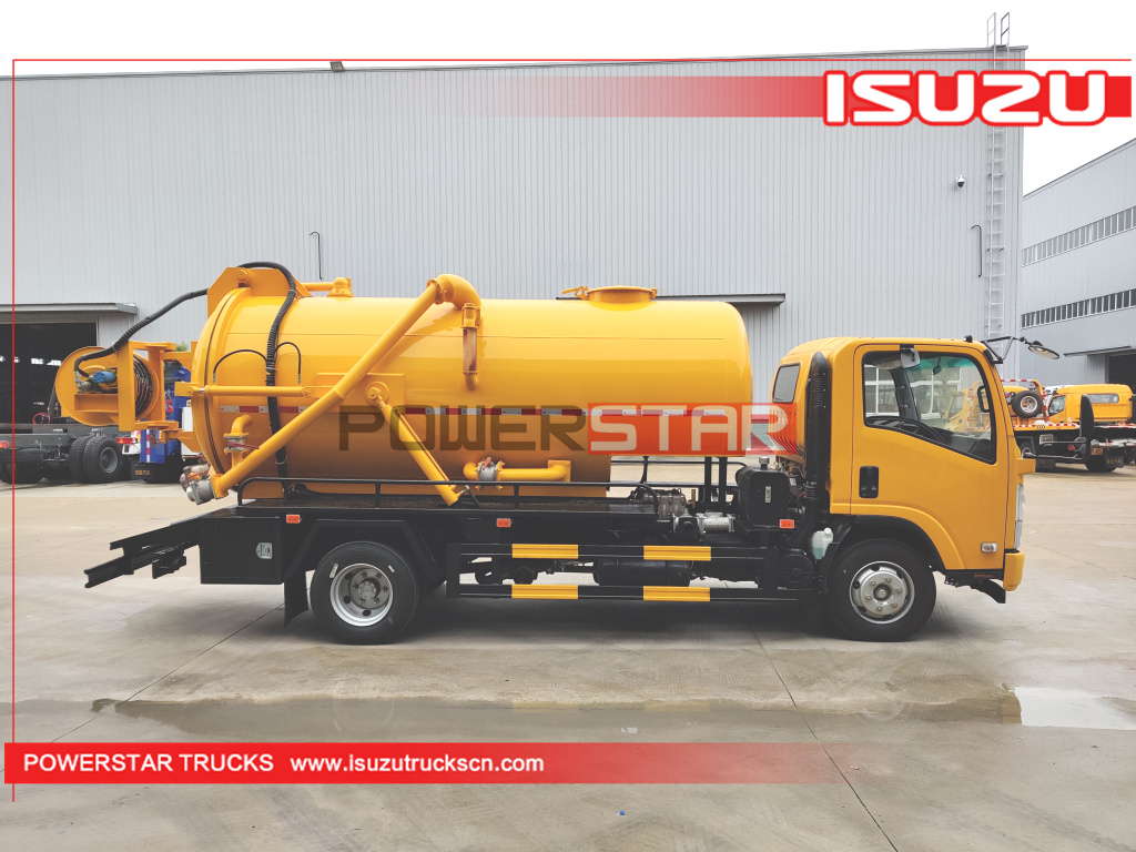 ISUZU ELF Sewer Tank Trucks