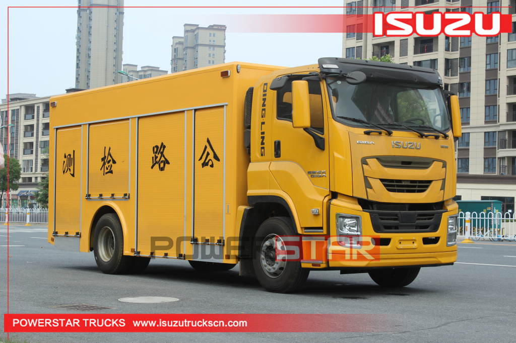 ISUZU GIGA Bridge Detection vehicle Airport Road street inspection trucks