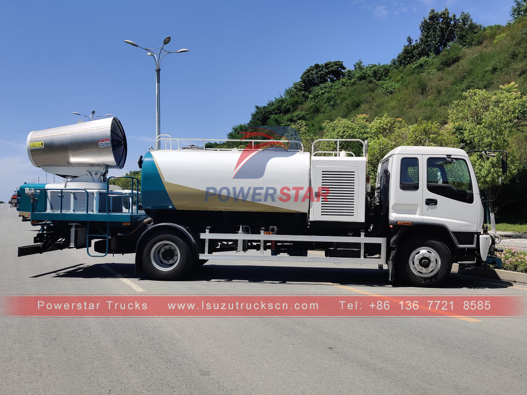 Original Factory ISUZU FTR Water Mist Spray Dust Suppression Truck Disinfectant Vehicle