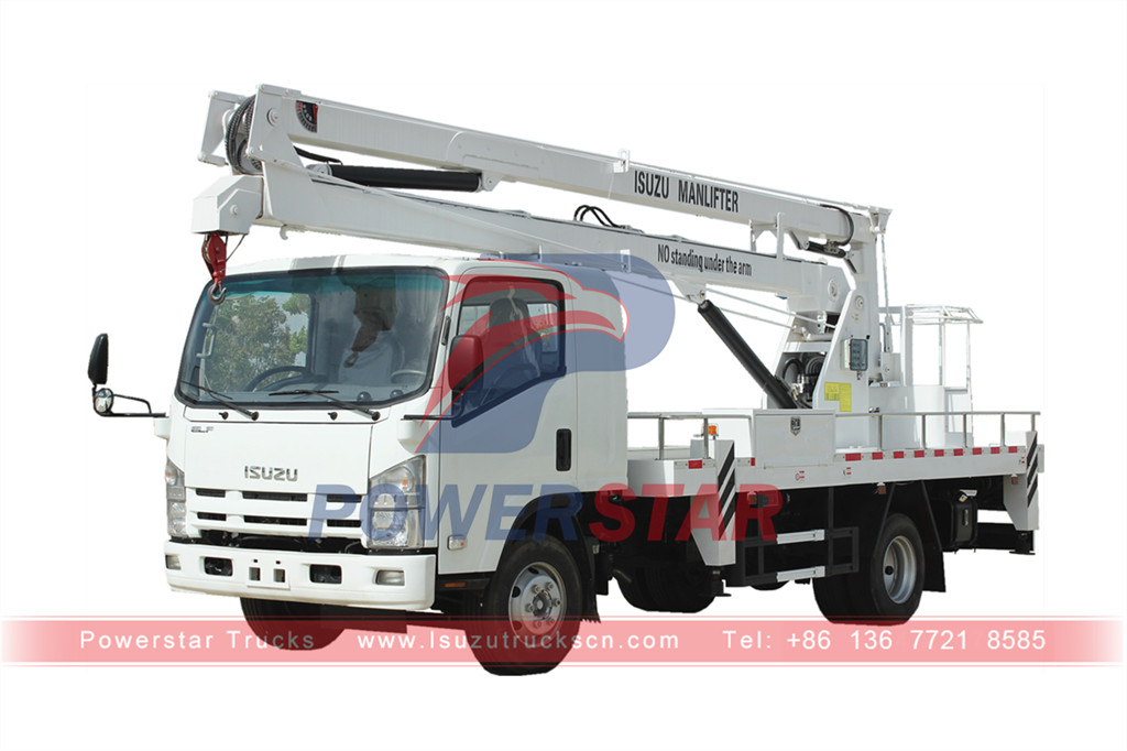 Levantador de lança de caminhões hidráulicos ISUZU Manlifter