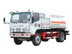 ISUZU NPR ELF Fuel Bowser Caminhões-tanque de óleo 4x4