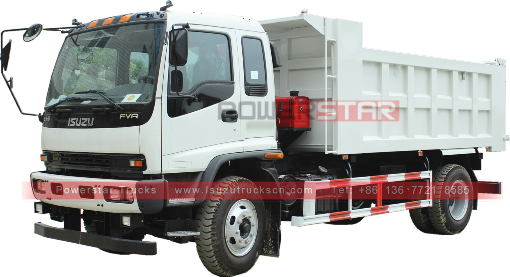 Caminhões basculantes off-road ISUZU 10 toneladas FTR/FVR AWD