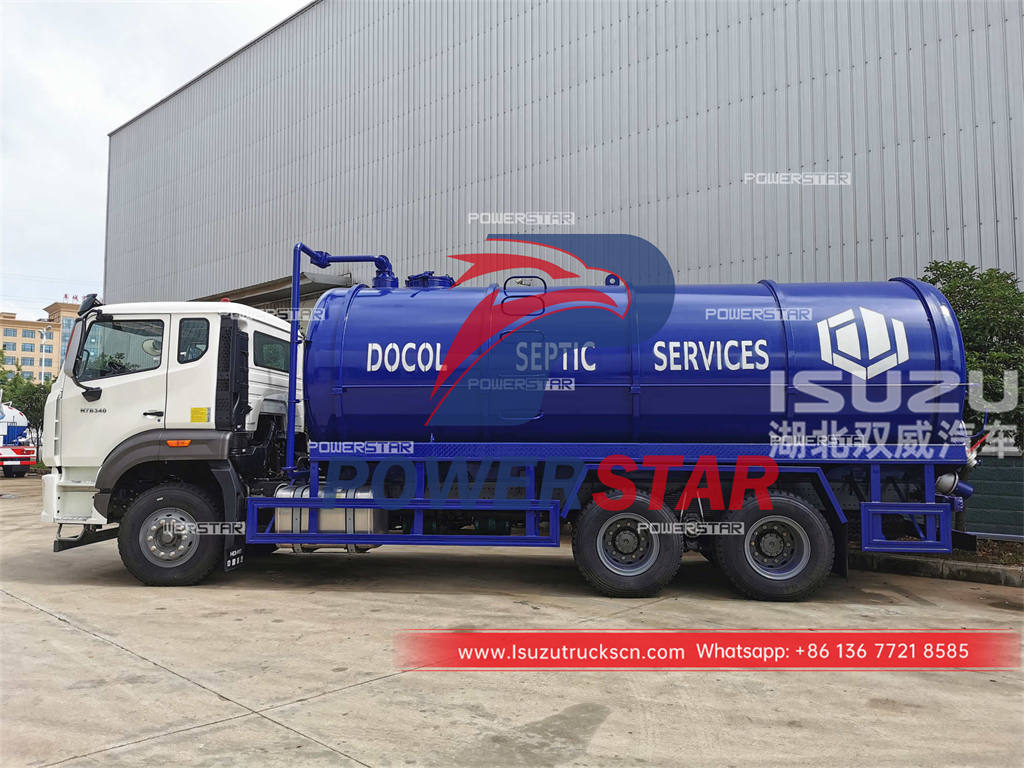 ISUZU GIGA 6Ã—4 vacuum pumping truck at special offer