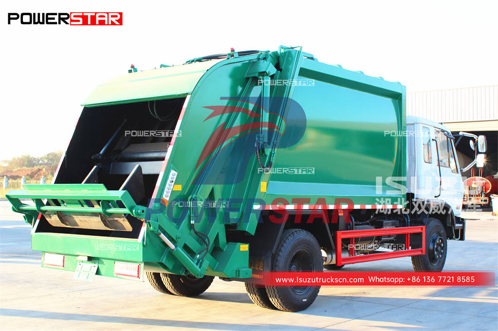 Hot-selling ISUZU 6CBM refuse compression truck at best price