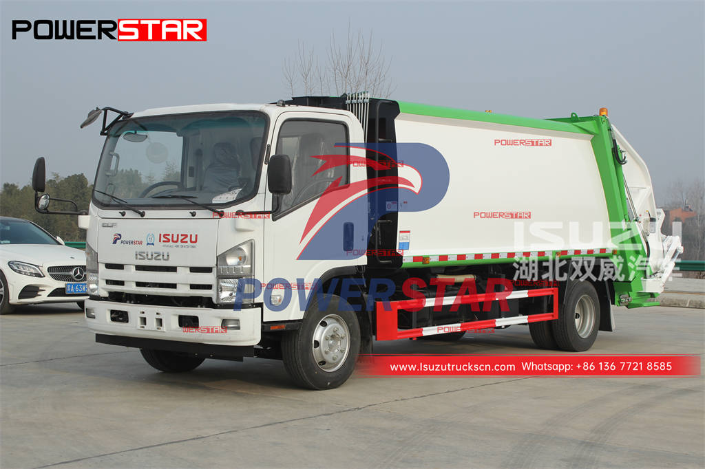 Caminhão compactador de lixo ISUZU ELF 700P 10CBM