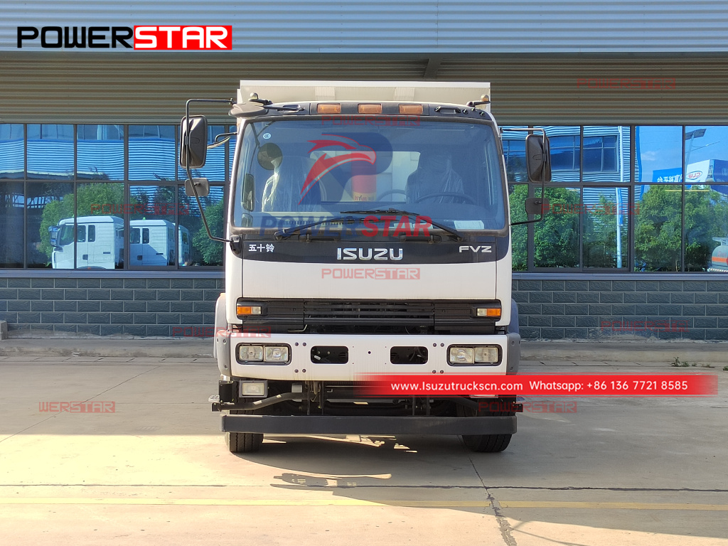 Caminhão basculante basculante de Japão ISUZU FVZ FVR com movimentação à esquerda 10 rodas 6X4 8X4