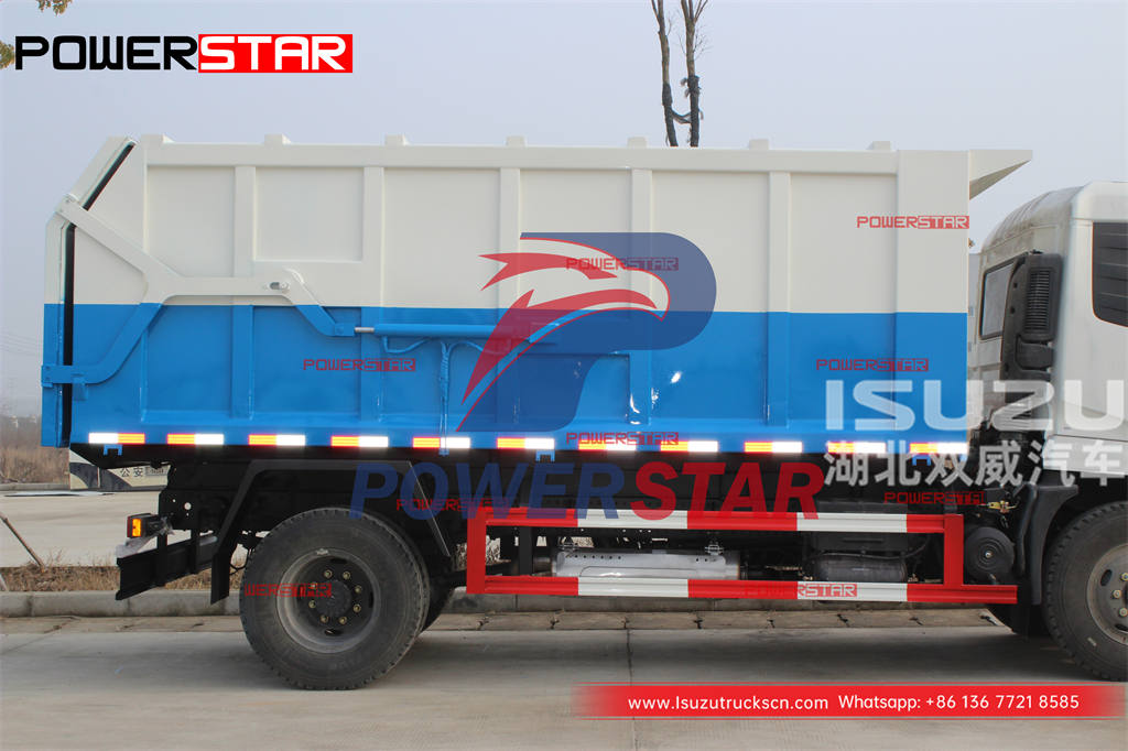 Customized ISUZU 700P refuse transportation truck for sale