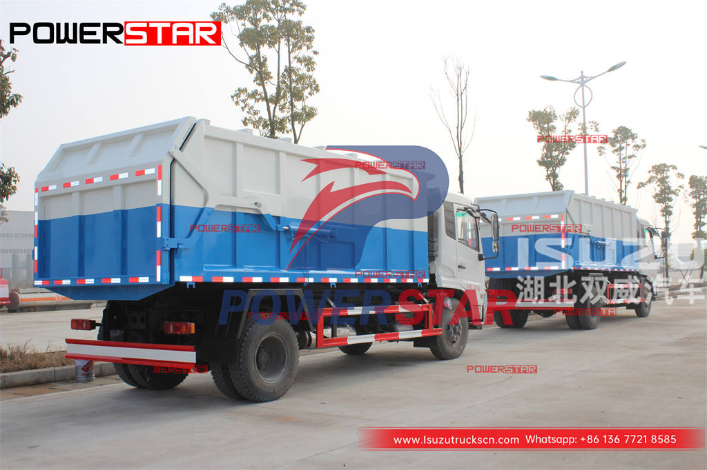 ISUZU 4Ã—2 NPR 8CBM waste collection truck on sale