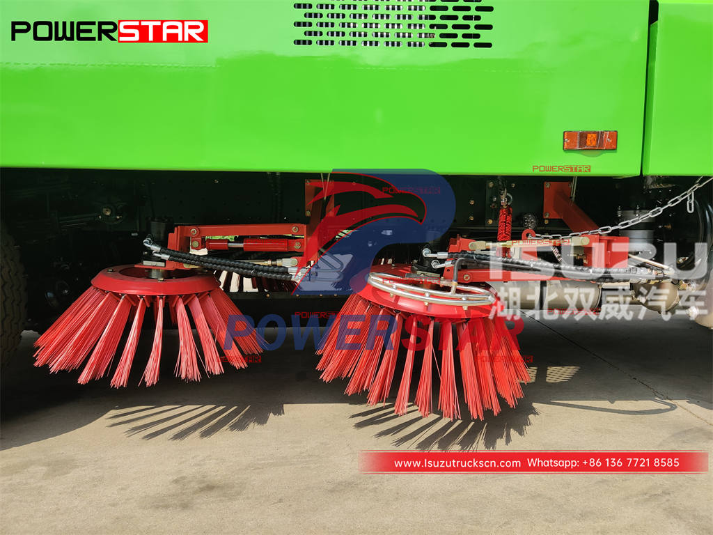 Brand new ISUZU FTR/FVR parking lot vacuum sweeper for sale