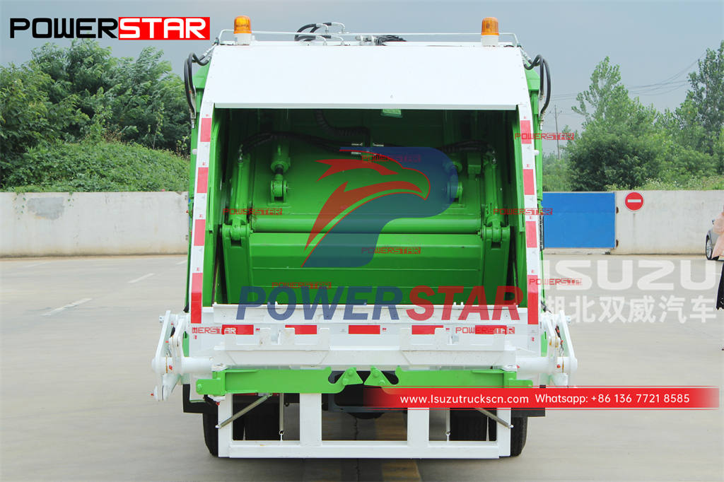 Factory outlet ISUZU 4Ã—4 off-road rubbish compression truck at discount price