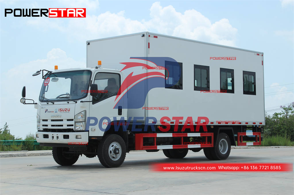 Venda caminhão de transporte de passageiros ISUZU 700P 4WD