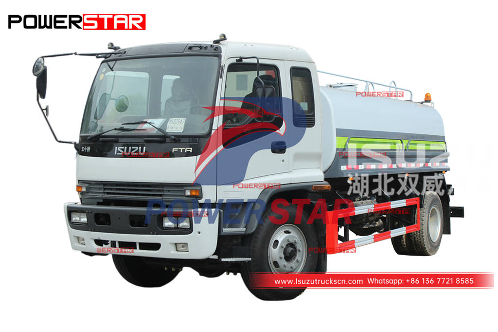 Cost-effective ISUZU FTR/FVR 4Ã—4 AWD potable water tank truck for sale