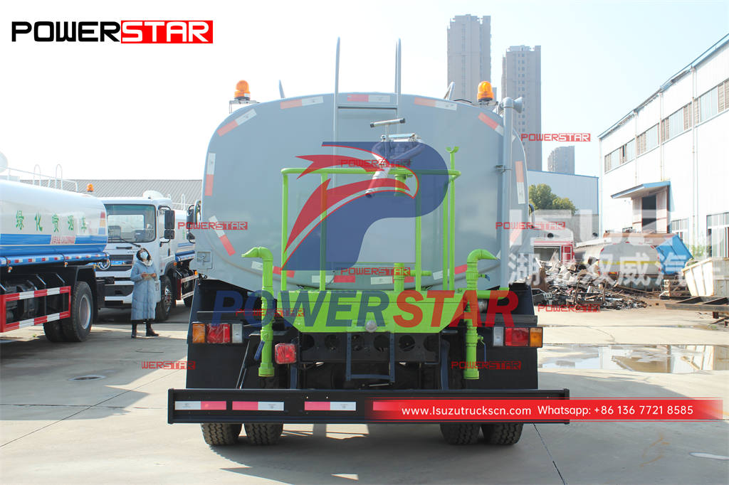 Best price ISUZU FTR 4Ã—4 AWD stainless steel potable water delivery truck for sale