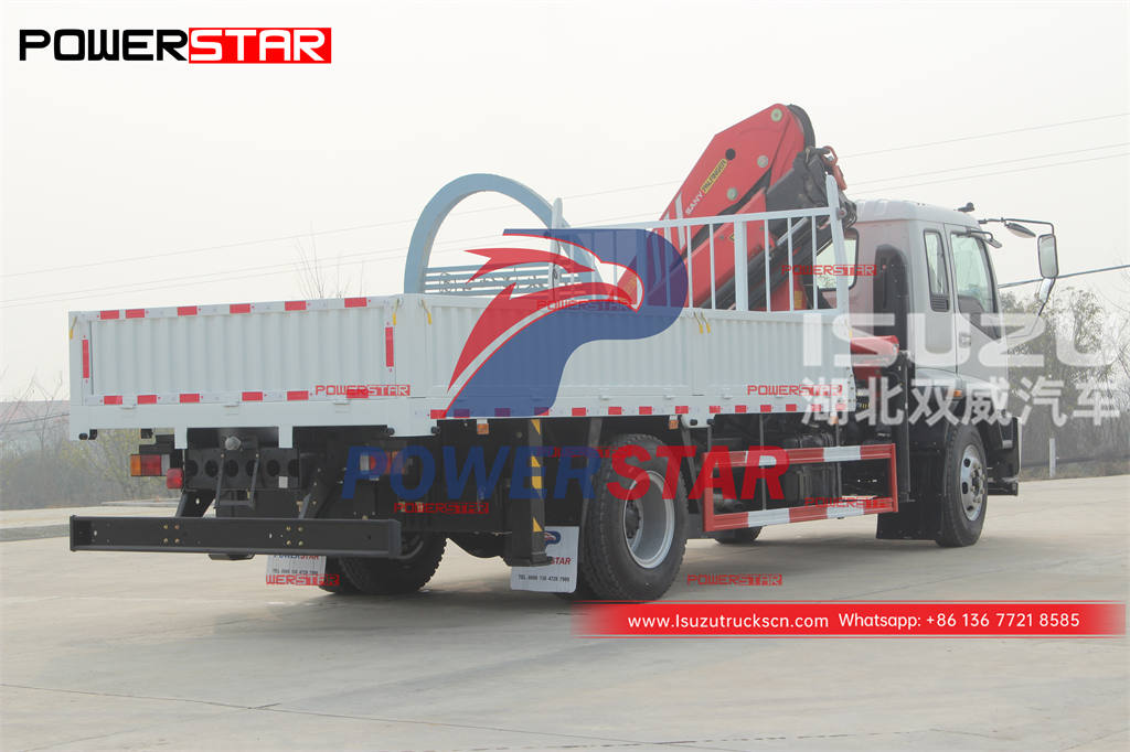 Brand new ISUZU FTR 4Ã—4 off-road truck mounted crane Palfinger