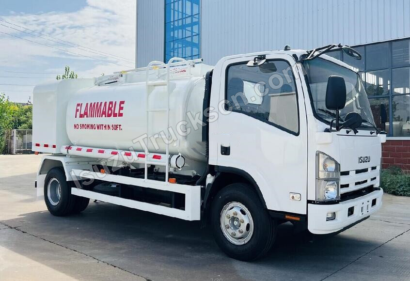 Philippines Japan ISUZU NPR/700P Mobile Refueller Fuel Truck with Two dispenser 