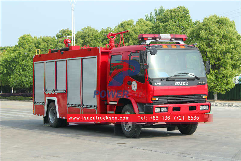 Caminhão de bombeiros isuzu filipino