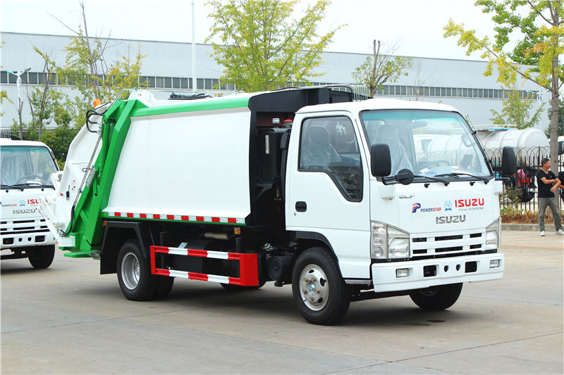 caminhão compactador de lixo isuzu áfrica