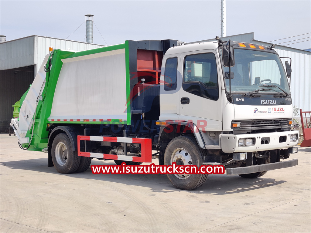 Venda caminhão compactador de lixo ISUZU FVR