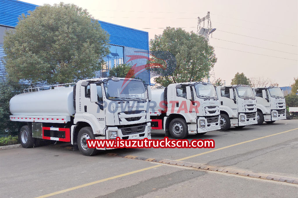 Venda caminhão-tanque de água potável ISUZU GIGA 12000L