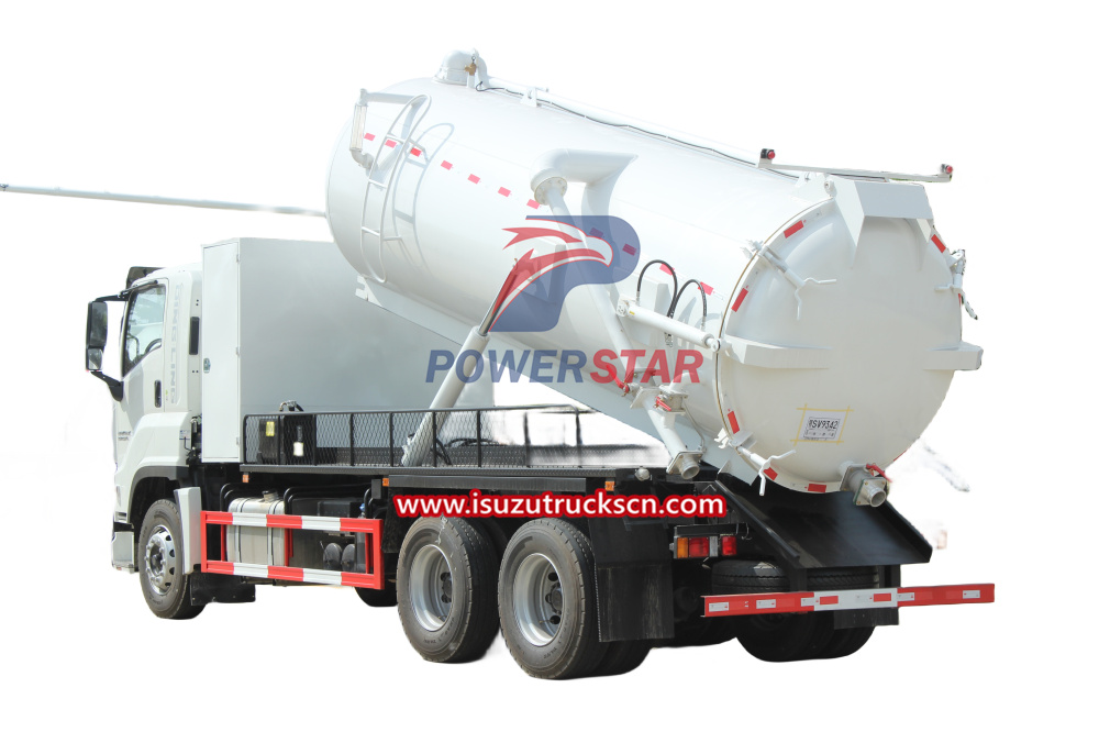 Isuzu Giga Oilfield vacuum truck