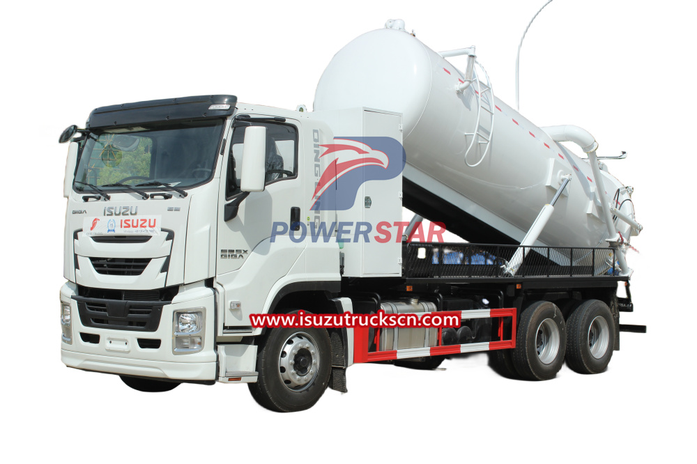 Isuzu Giga Oilfield vacuum truck